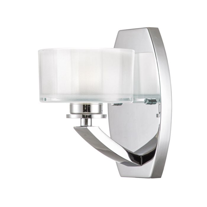 elstead lighting Meridian 1 Light Wall Light - Polished Chrome