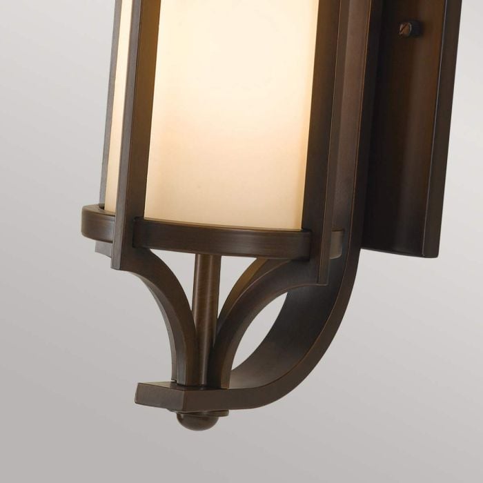 Elstead Lighting Merrill 1 Light Small Wall Lantern - Heritage Bronze