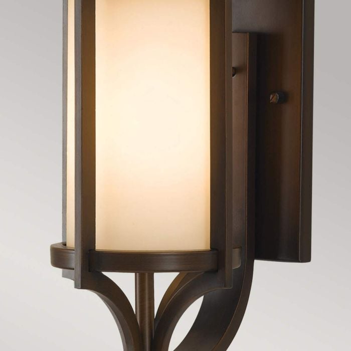 Elstead Lighting Merrill 1 Light Small Wall Lantern - Heritage Bronze