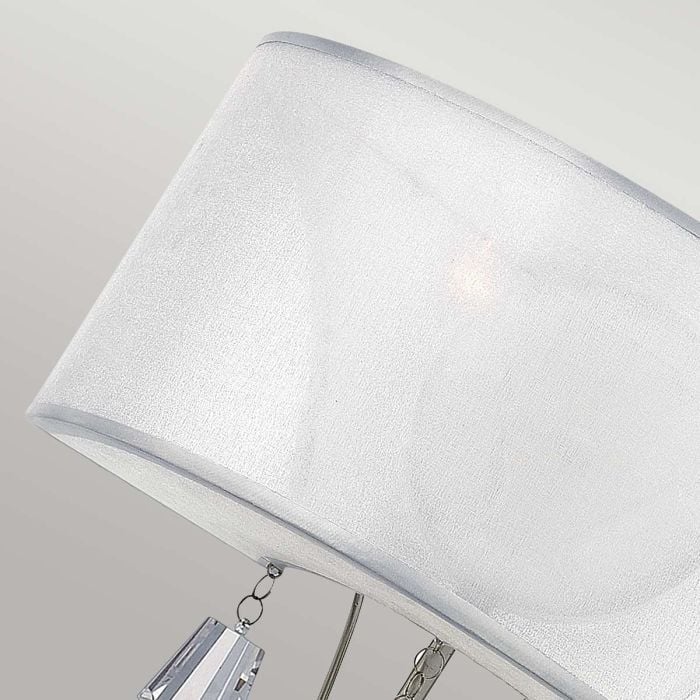 Elstead Lighting Mime 2 Light Wall Light - Brushed Nickel