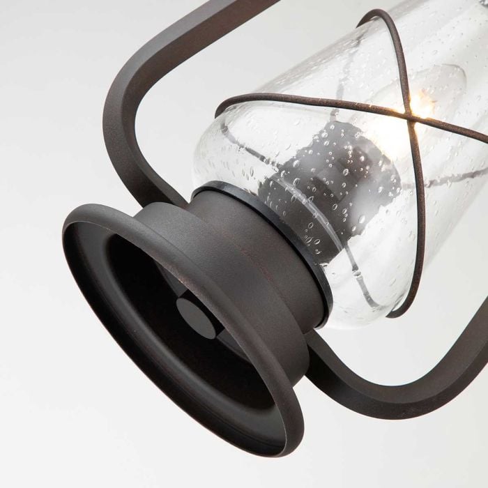 Elstead Lighting Miners 1 Light Chain Lantern - Old Bronze