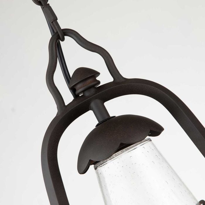 Elstead Lighting Miners 1 Light Chain Lantern - Old Bronze