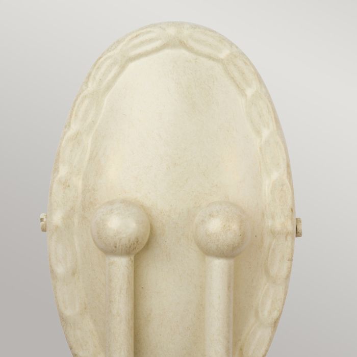 Elstead Lighting Minster 2 Light Wall Light - Ivory/ Gold Patina