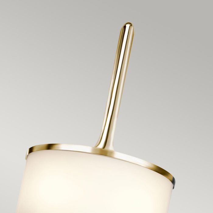 Elstead Lighting Mona 2 Light Small Wall Light - Polished Brass