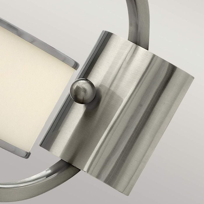 Elstead Lighting Monaco 1 Light Wall Light - Brushed Nickel