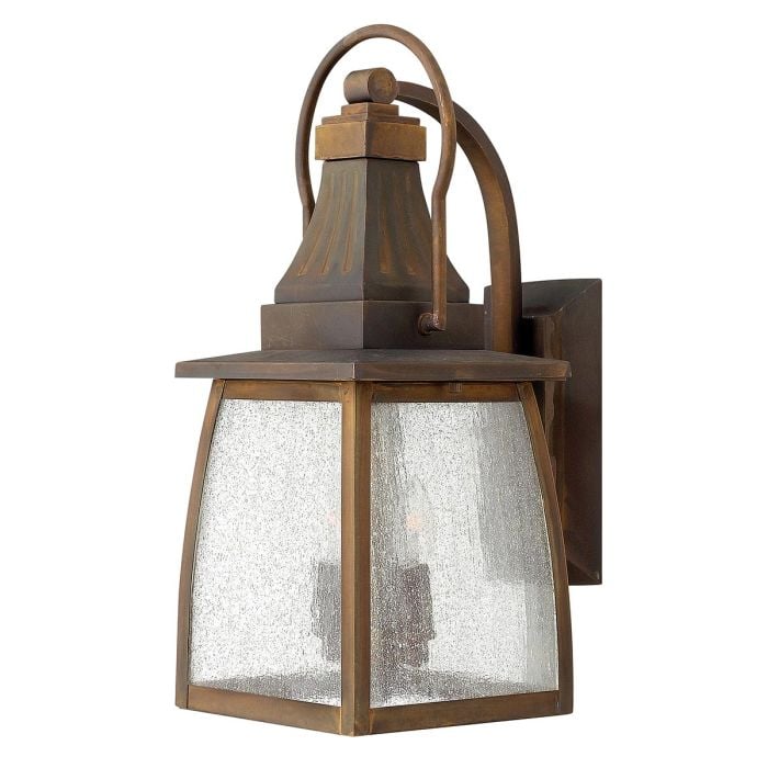 elstead lighting Montauk 2 Light Small Wall Lantern - Sienna