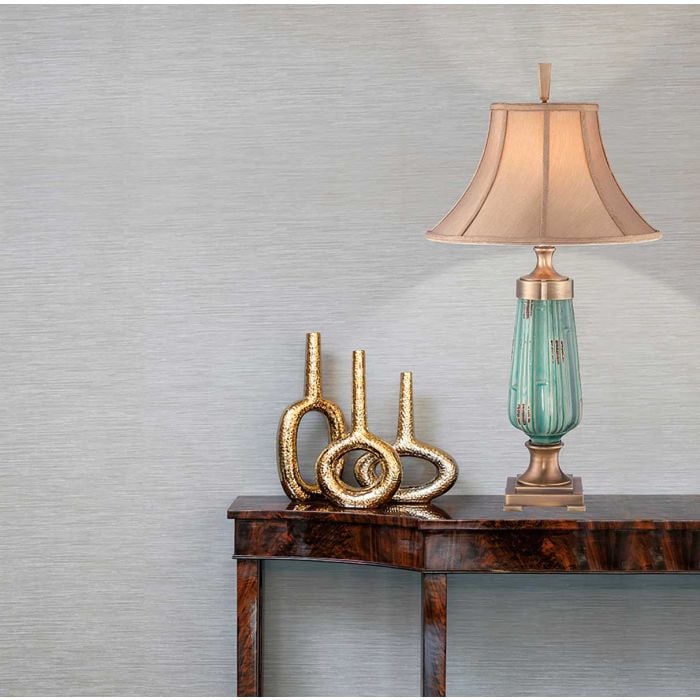 Elstead Lighting Monteverde 1 Light Table Lamp - Green/Aged Brass