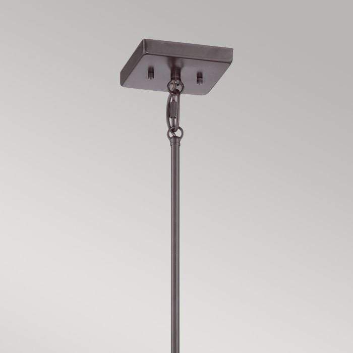 Elstead Lighting New Harbor 1 Light Mini Pendant - Western Bronze