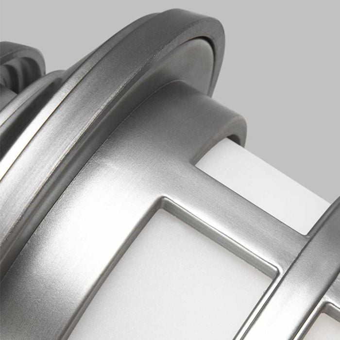 Elstead Lighting Newport 1 Light Small Wall Lantern - Painted Brushed Steel