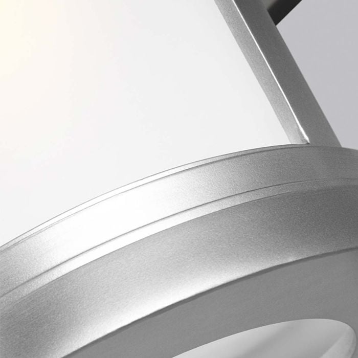 Elstead Lighting Newport 1 Light Small Wall Lantern - Painted Brushed Steel