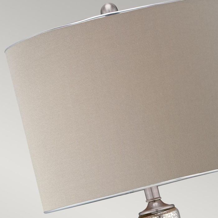 Elstead Lighting Nicolls 1 Light Table Lamp - Mercury Glass
