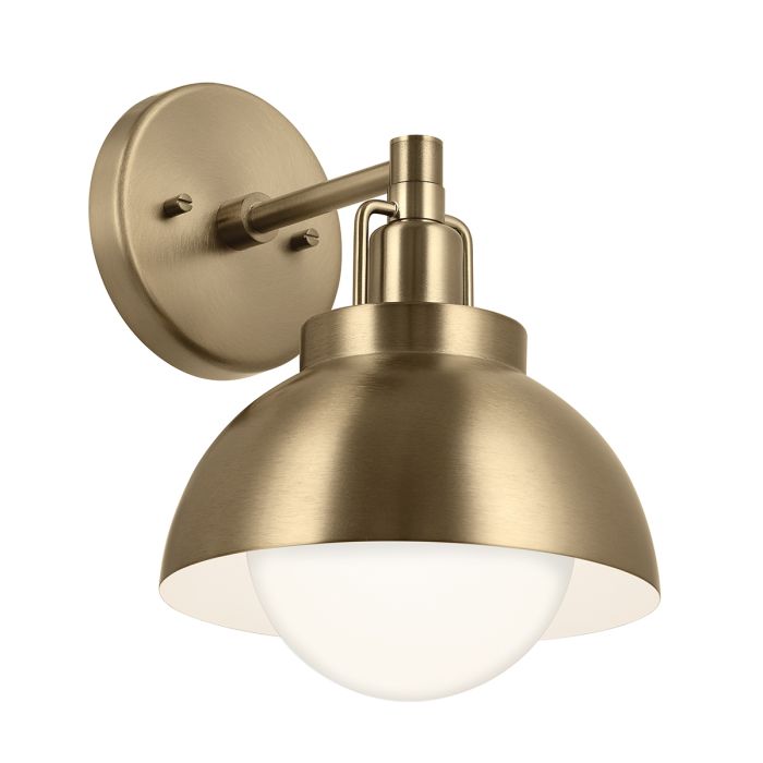 elstead lighting Niva 1 lt Convertible Wall Light - Champagne Bronze