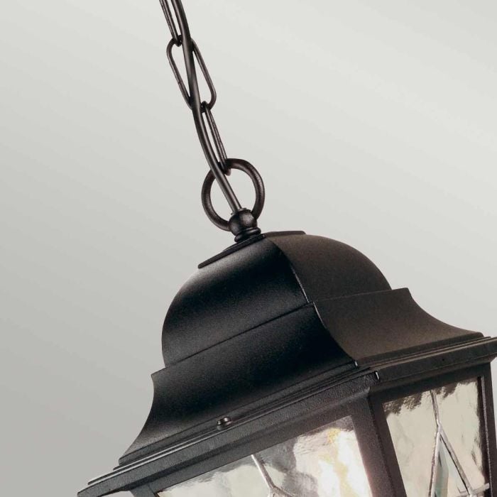 Elstead Lighting Norfolk 1 Light Chain Lantern - Black