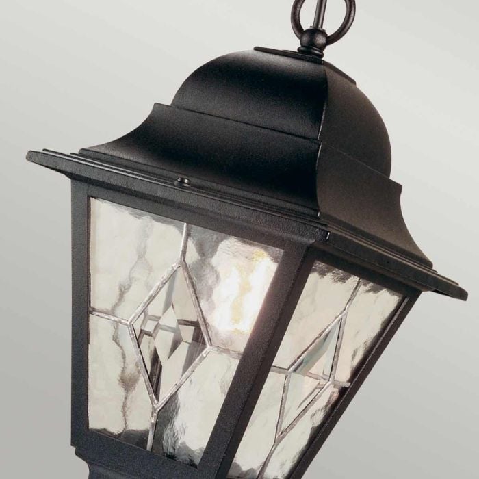 Elstead Lighting Norfolk 1 Light Chain Lantern - Black