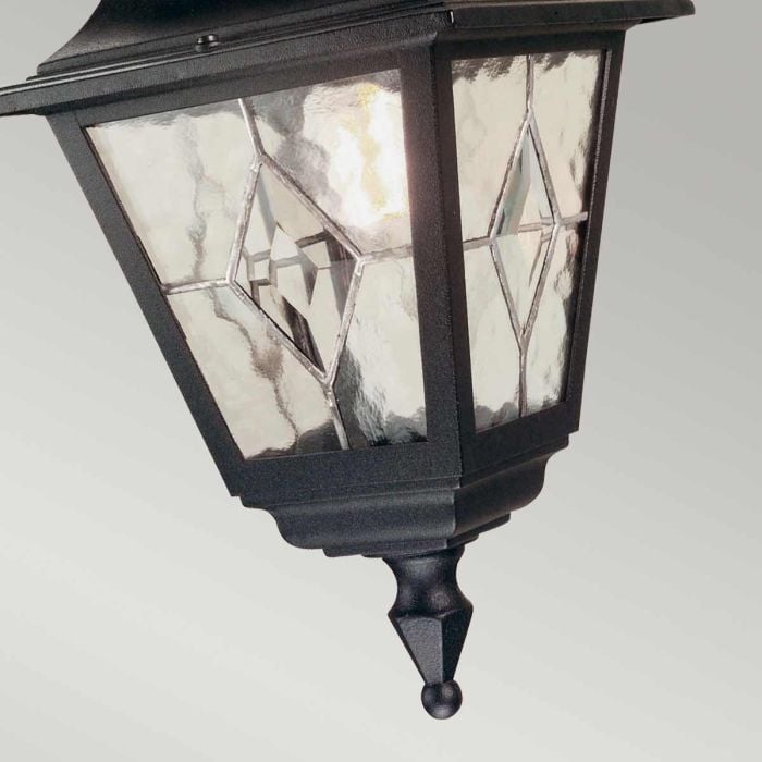 Elstead Lighting Norfolk 1 Light Chain Lantern - Black