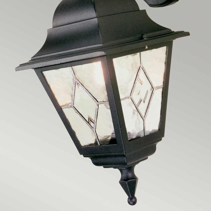 Elstead Lighting Norfolk 1 Light Down Wall Lantern - Black