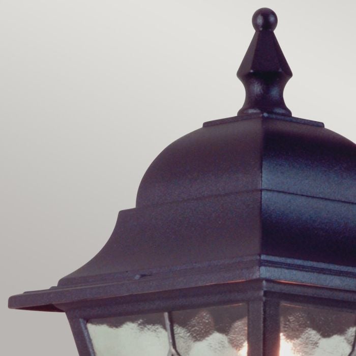 Elstead Lighting Norfolk 1 Light Up Wall Lantern - Black