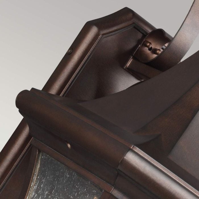 Elstead Lighting Oakmont 2 Light Medium Wall Lantern - Patina Bronze