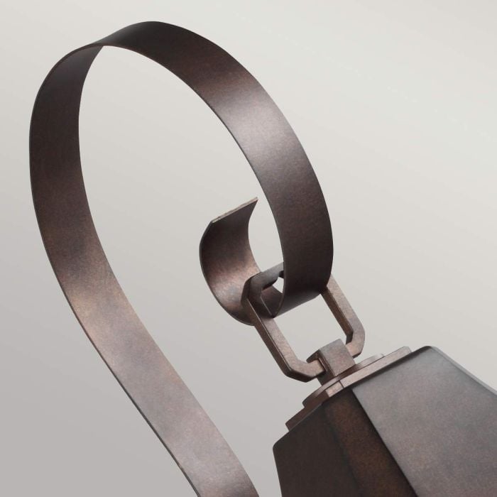 Elstead Lighting Oakmont 3 Light Large Wall Lantern - Patina Bronze