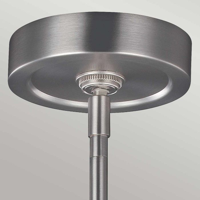 Elstead Lighting Oberlin Small LED Pendant - Satin Nickel