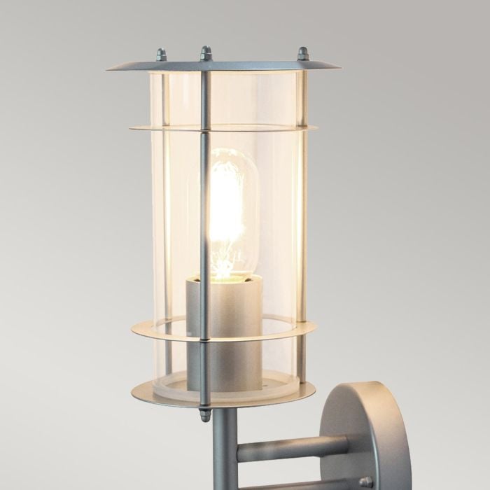 Elstead Lighting Ordrup 1 Light Wall Light - 304 SS/Silver