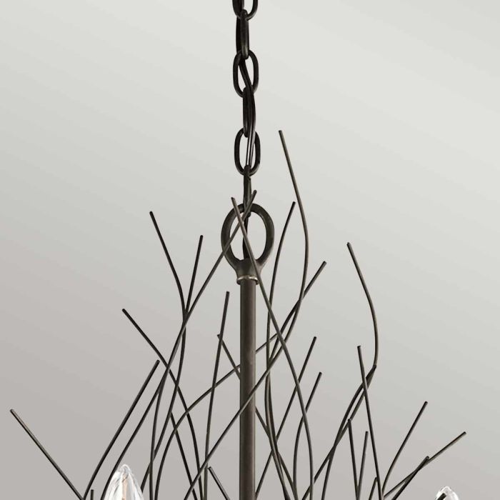 Elstead Lighting Organique 6 Light Chandelier - Olde Bronze
