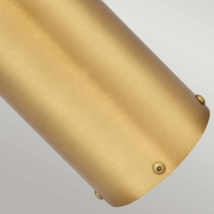 Elstead Lighting Paignton 1 Light Bollard - Brushed Brass