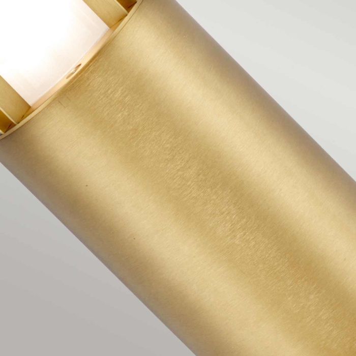 Elstead Lighting Paignton 1 Light Mini Bollard - Brushed Brass