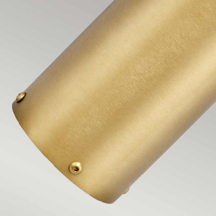 Elstead Lighting Paignton 1 Light Mini Bollard - Brushed Brass