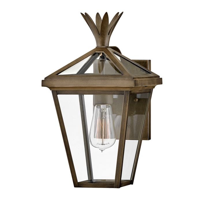 Elstead Lighting Palma 1lt Small Wall Lantern - Burnished Bronze