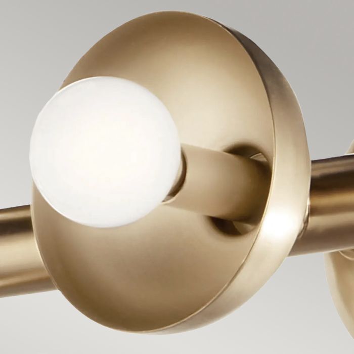 Elstead Lighting Palta 10 Lt Linear Pendant - Champagne Bronze