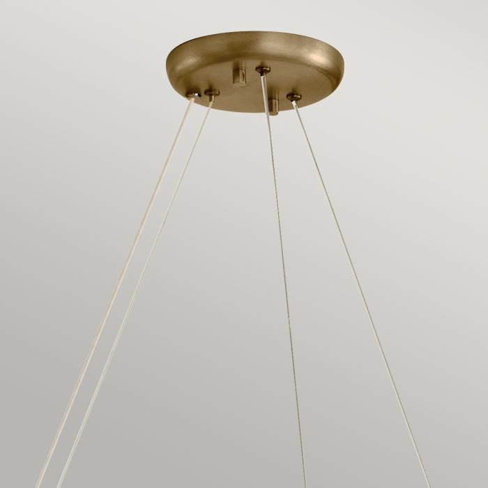 Elstead Lighting Palta 9 Light Chandelier - Champagne Bronze