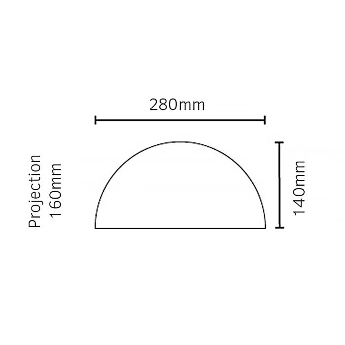 Elstead Lighting Paris 1 Light Large Wall Lantern - Black