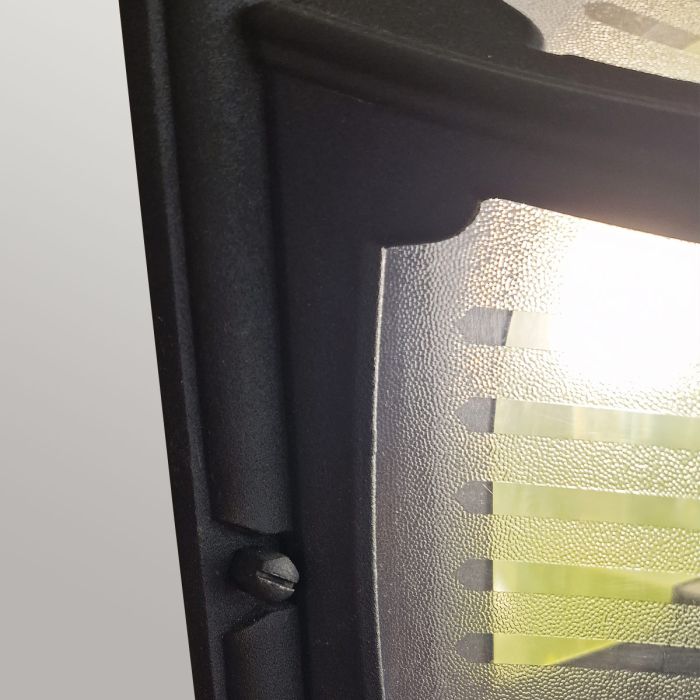 Elstead Lighting Parish 1 Light Ceiling Flush - Black