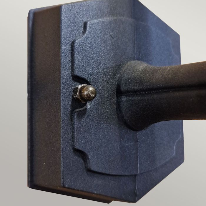 Elstead Lighting Parish Mini 1 Light Up Wall Lantern - Black