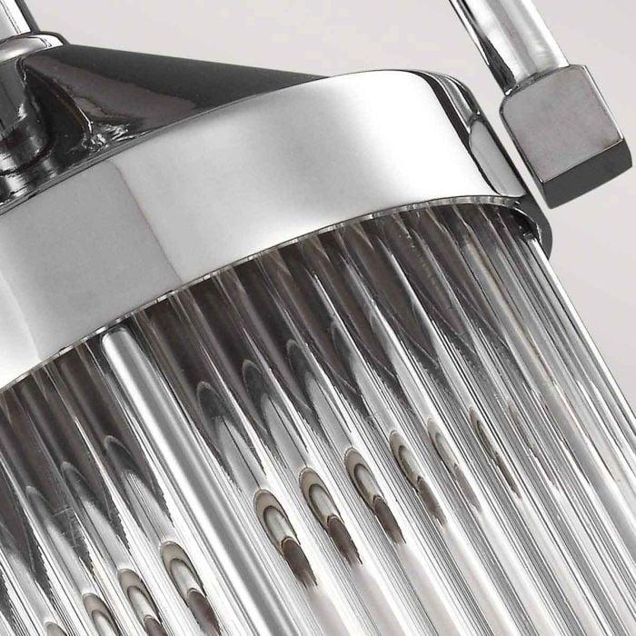 Elstead Lighting Paulson 1 Light Mini Pendant - Chrome