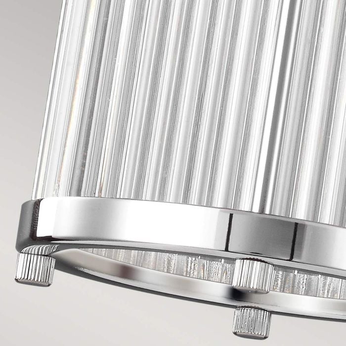 Elstead Lighting Paulson 1 Light Mini Pendant - Chrome