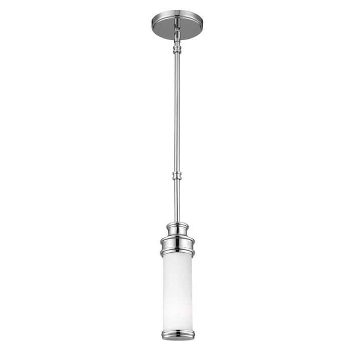 elstead lighting Payne 1 Light Mini Pendant - Polished Chrome
