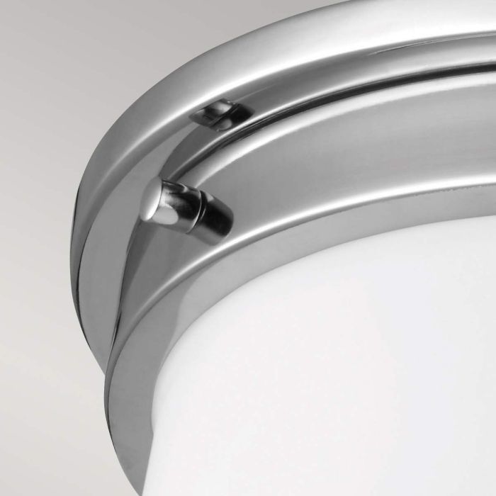Elstead Lighting Payne 2 Light Flush - Polished Chrome