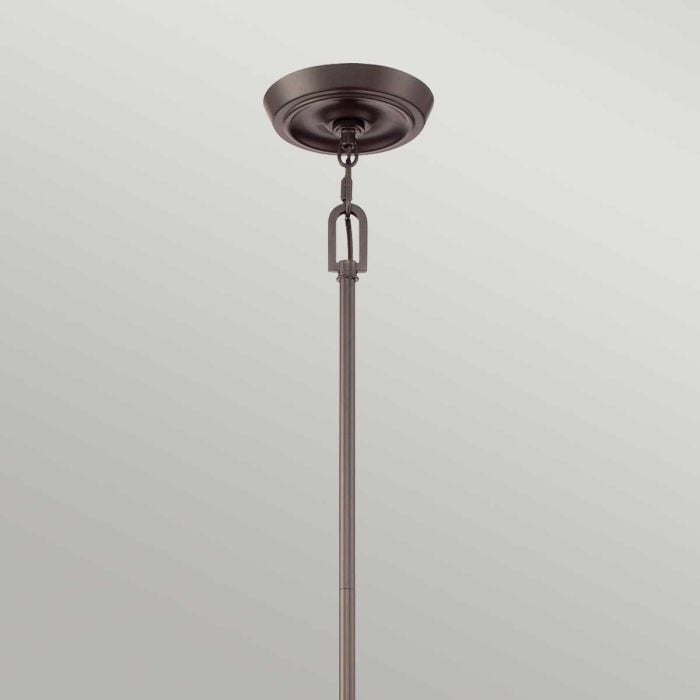 Elstead Lighting Penn Station 3 Light Pendant - Western Bronze