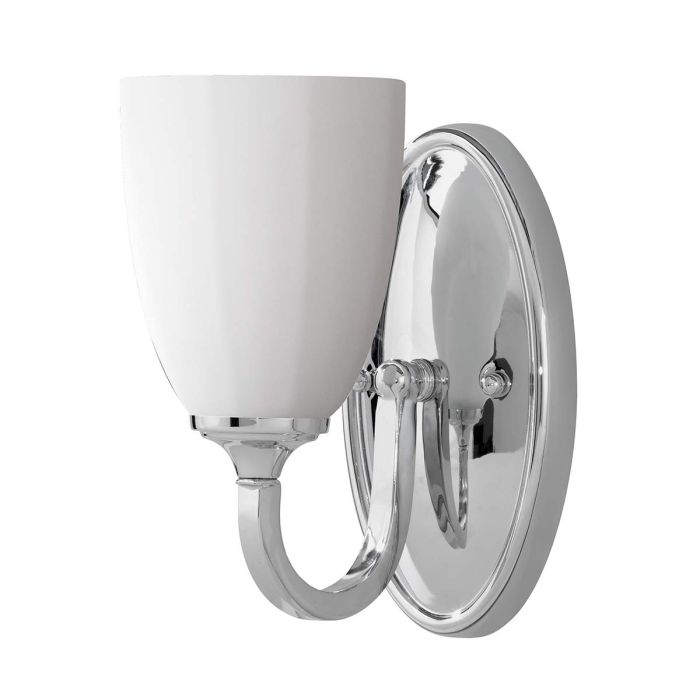 elstead lighting Perry 1 Light Wall Light - Polished Chrome