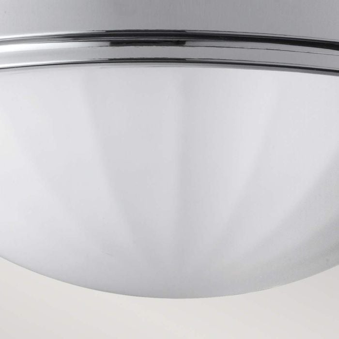 Elstead Lighting Perry 2 Light Flush - Polished Chrome
