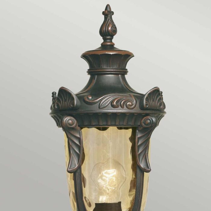 Elstead Lighting Philadelphia 1 Light Medium Pedestal - Old Bronze