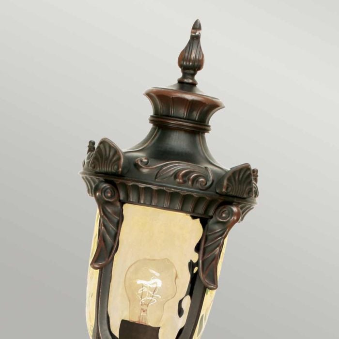 Elstead Lighting Philadelphia 1 Light Medium Pillar - Old Bronze
