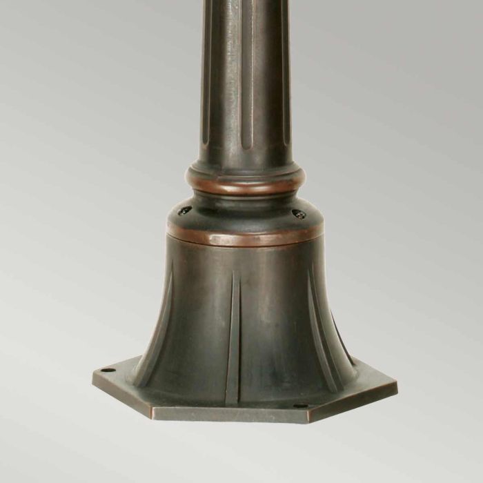 Elstead Lighting Philadelphia 1 Light Medium Pillar - Old Bronze