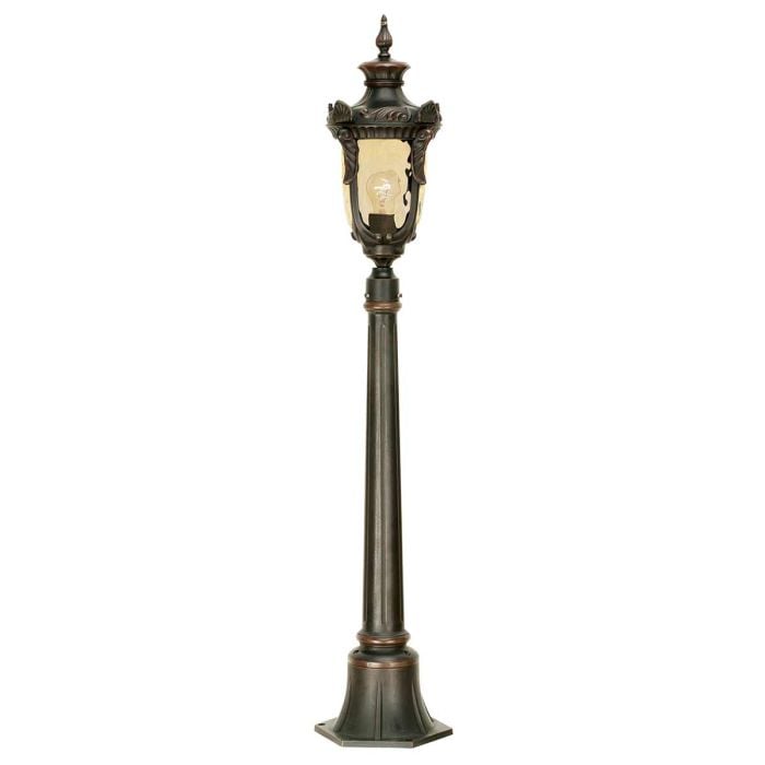 elstead lighting Philadelphia 1 Light Medium Pillar - Old Bronze
