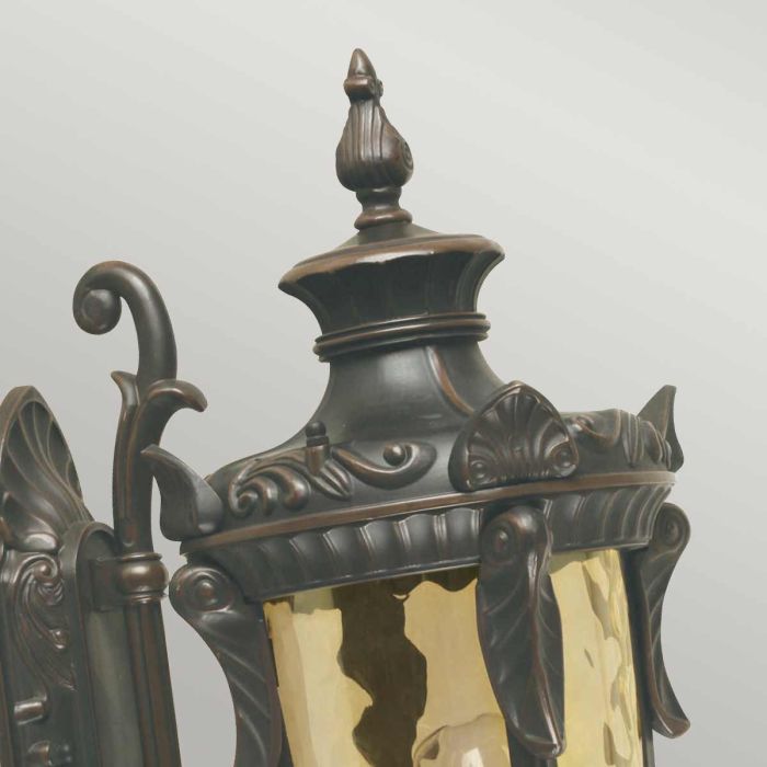 Elstead Lighting Philadelphia 1 Light Medium Wall Lantern - Old Bronze