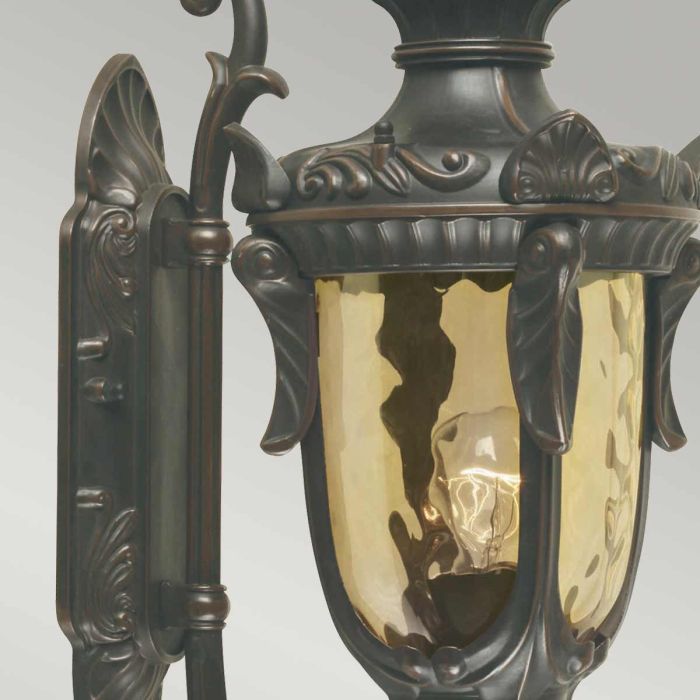 Elstead Lighting Philadelphia 1 Light Medium Wall Lantern - Old Bronze