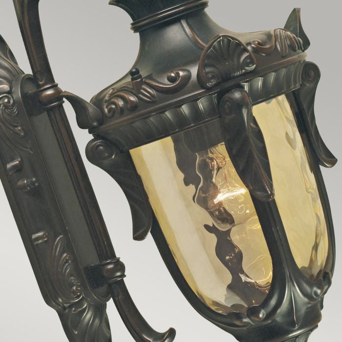 Elstead Lighting Philadelphia 1 Light Small Down Wall Lantern - Old Bronze