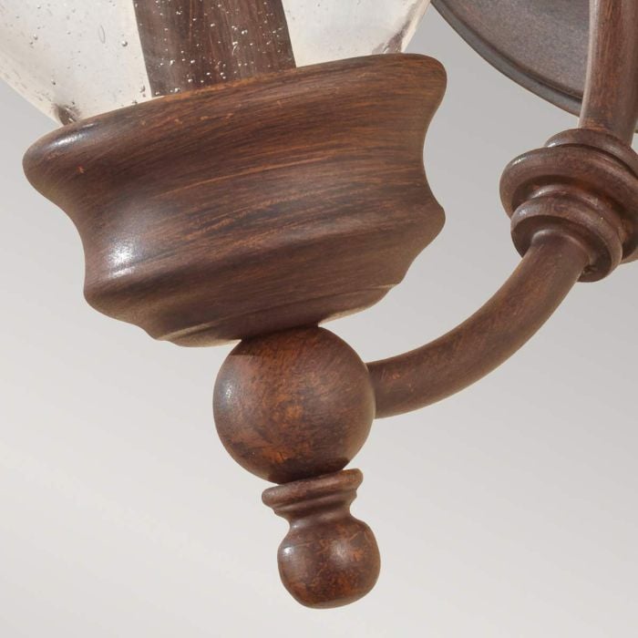 Elstead Lighting Pickering Lane 1 Light Wall Light - Heritage Bronze